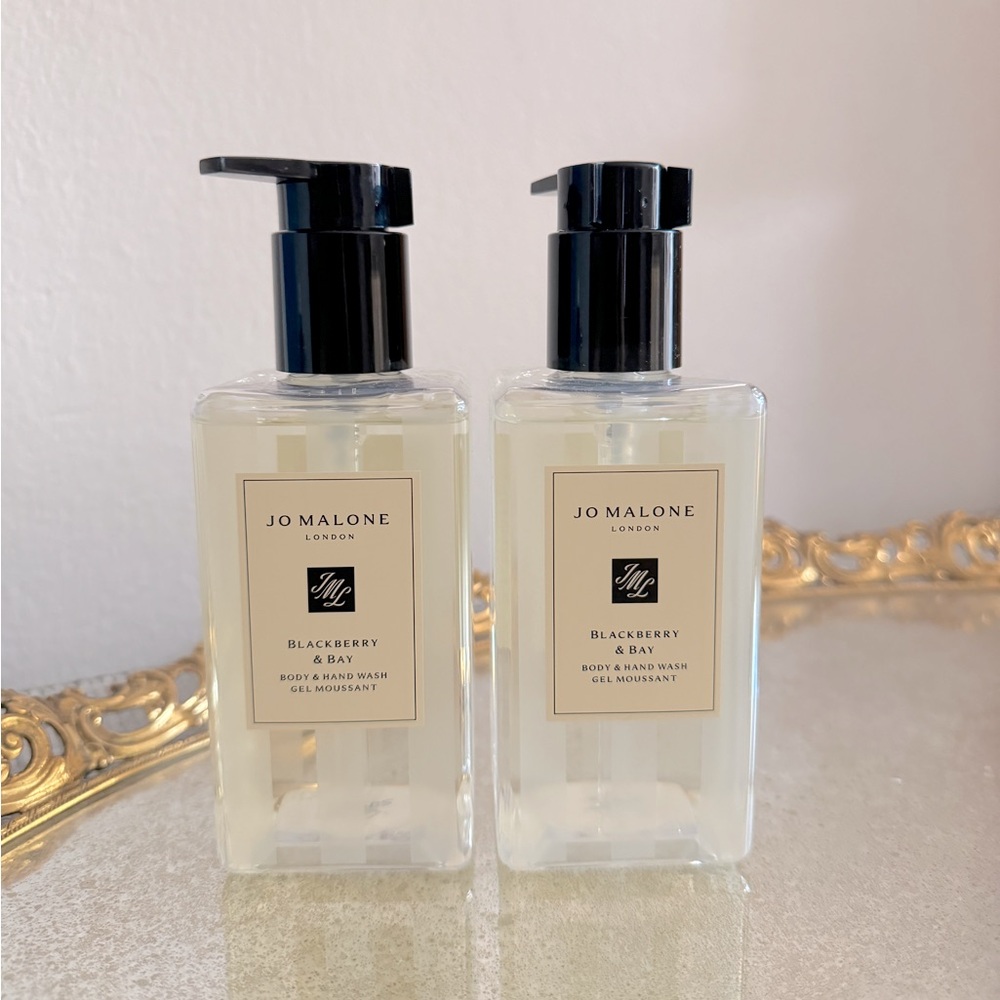 Blackberry & Bay Body & Hand Wash 250ml x2